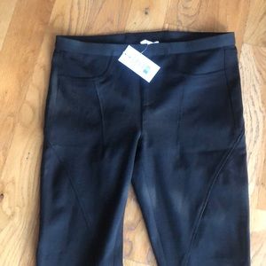 NWT Helmut Lang Alloy Legging in Black Wool